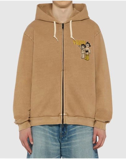 Onitsuka Tiger - Washed Sweat Hoodie - Unisex