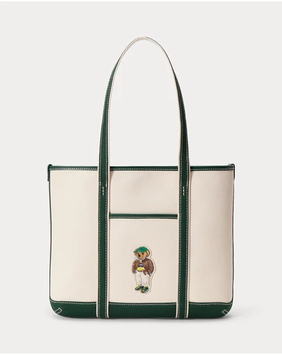 Polo Ralph Lauren - Polo Bear Canvas Small Shopper Tote