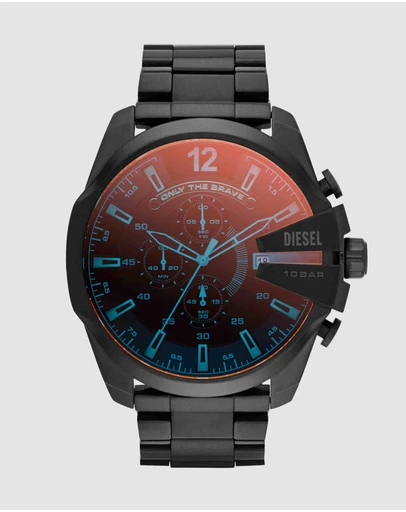Diesel - Mega Chief Black Chronograph Watch DZ4318