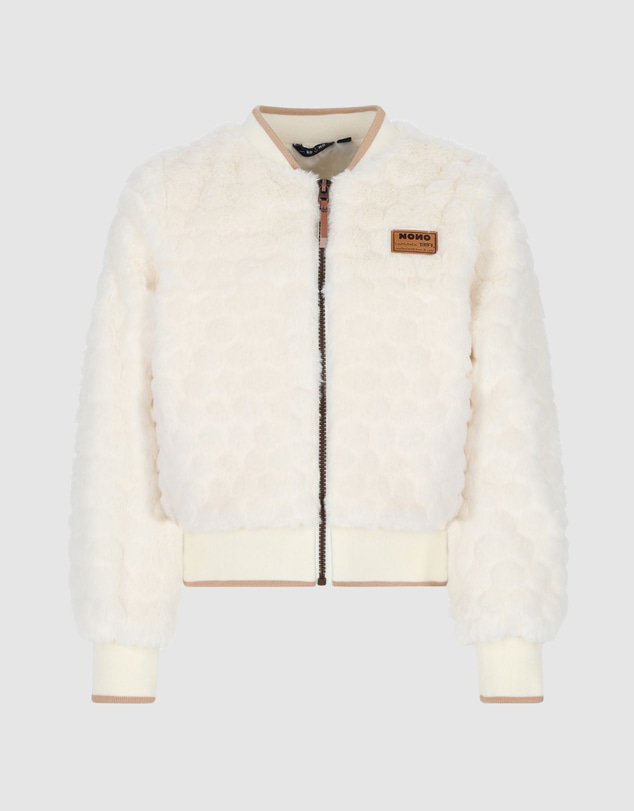 NONO - Doris Faux Fur Bomber Jacket - Kids-Teens