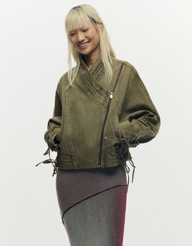 Desigual - Iridescent Knit Midi Skirt
