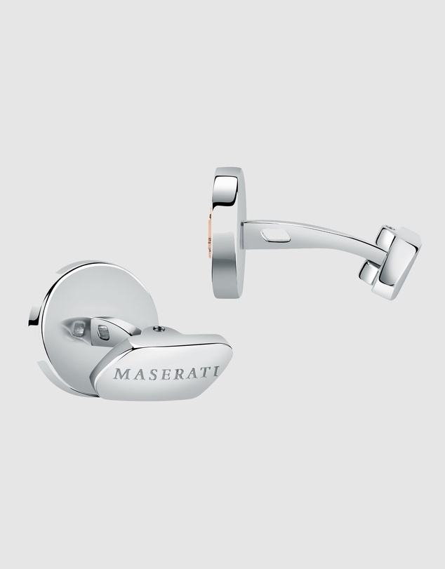 Maserati - Silver and Rose Gold Cufflinks