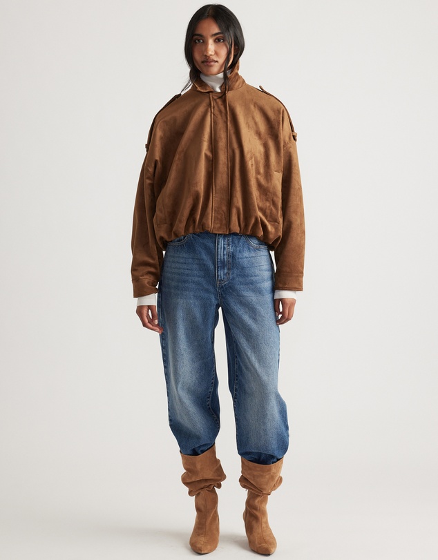 Decjuba - Maisie Faux Suede Jacket