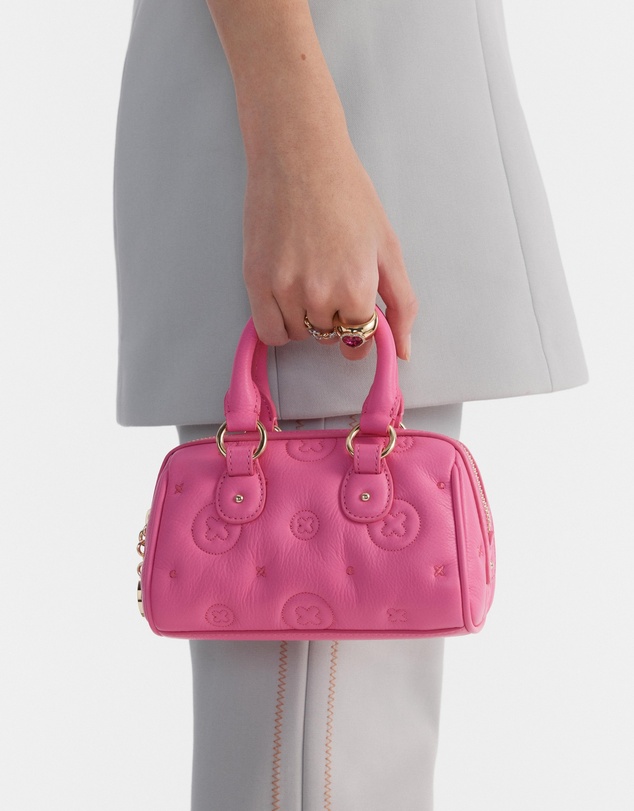 MIMCO - Flashback Leather Mini Bowler Crossbody Bag