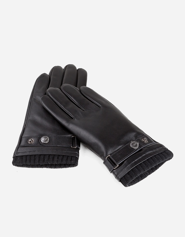 Ozwear Connection Uggs - Ugg Mens Silver Stud Tab Glove (Touch Screen)