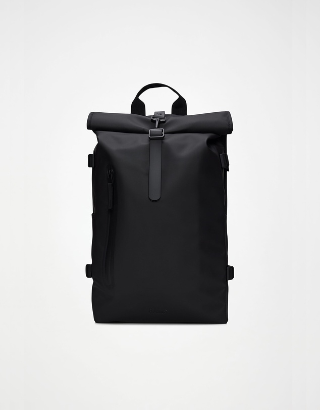 RAINS - Rolltop Rucksack Large Black