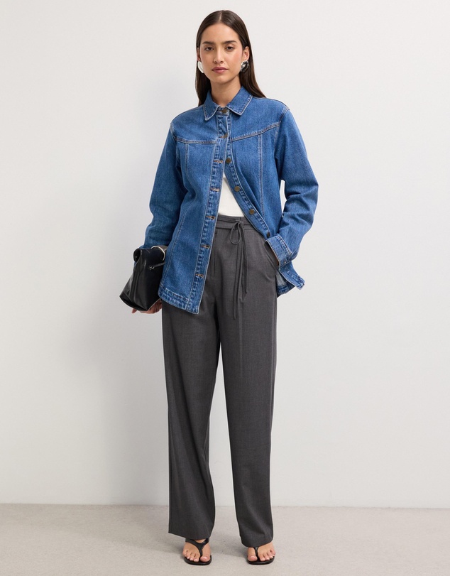 The Fated - Astrid Denim Shacket