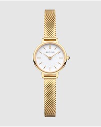 Bering - Lovely 26mm Gold Watch with Bracelet