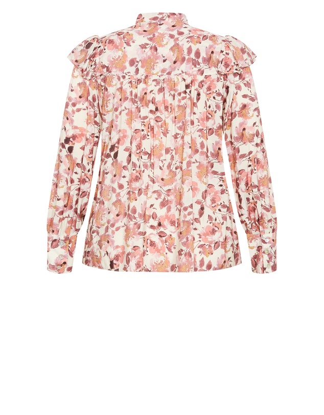 City Chic - Selena Print Shirt