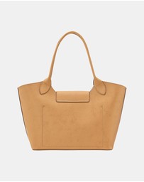 Longchamp - Épure Leather Shoulder Bag - Large
