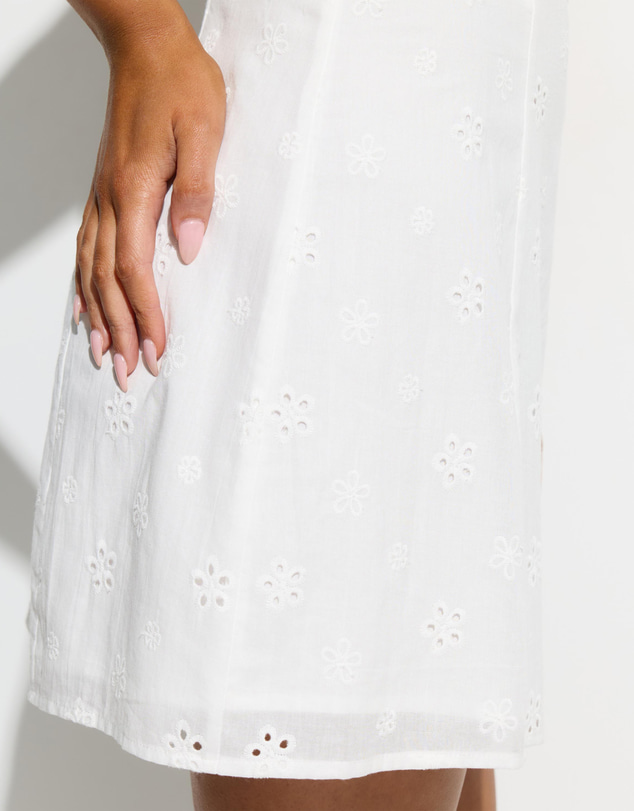 Dazie - Darling Broiderie Mini Dress