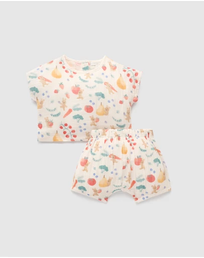 Purebaby - Veggie Garden Set-Kids-Babies