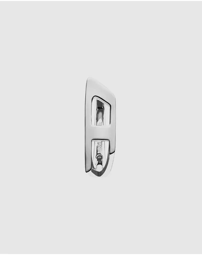 Diesel - D Logo Silver-Tone Earring