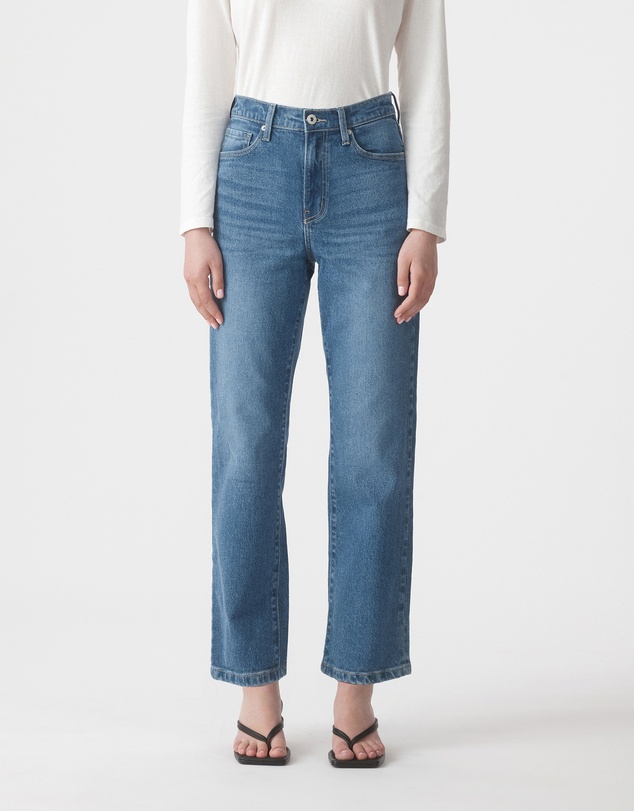 Outland Denim - Zoe High Straight Jean 28