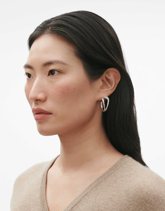 Georg Jensen - Mercy Swirl Earhoop