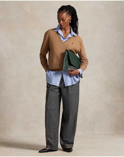 Polo Ralph Lauren - Cotton V-Neck Sweater