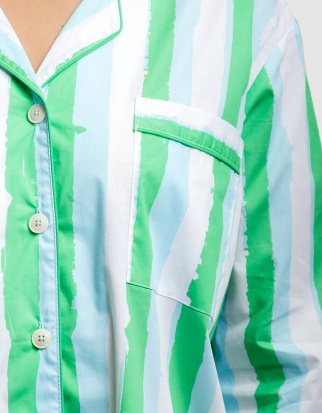 Sant And Abel - Women's Drawbertson Wild Stripes Night Shirt