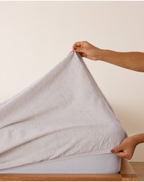 Sheet Society - Frankie Flannelette Fitted Sheet Set