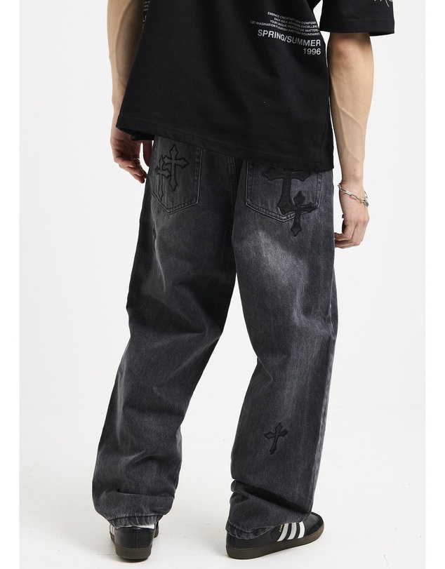 Black Noise White Rain - Armour Denim Jeans