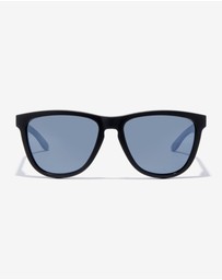 Hawkers Co - HAWKERS - Polarized Black Grey One Raw Sunglasses for Men and Women UV400