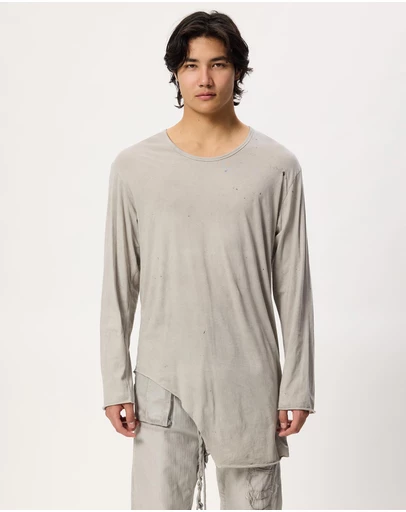 Surrounded By Ghosts - The Neobite Asymmetrical Tail Long Sleeve T-Shirt