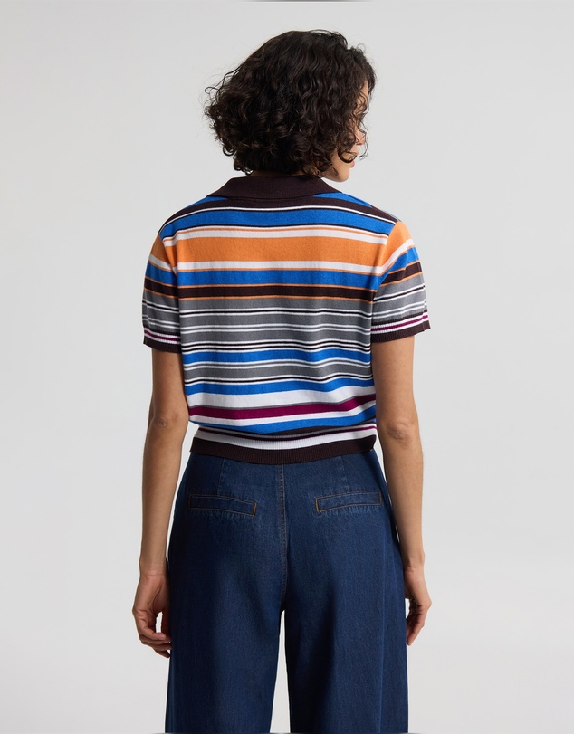 Oxford - Dina Stripe Polo