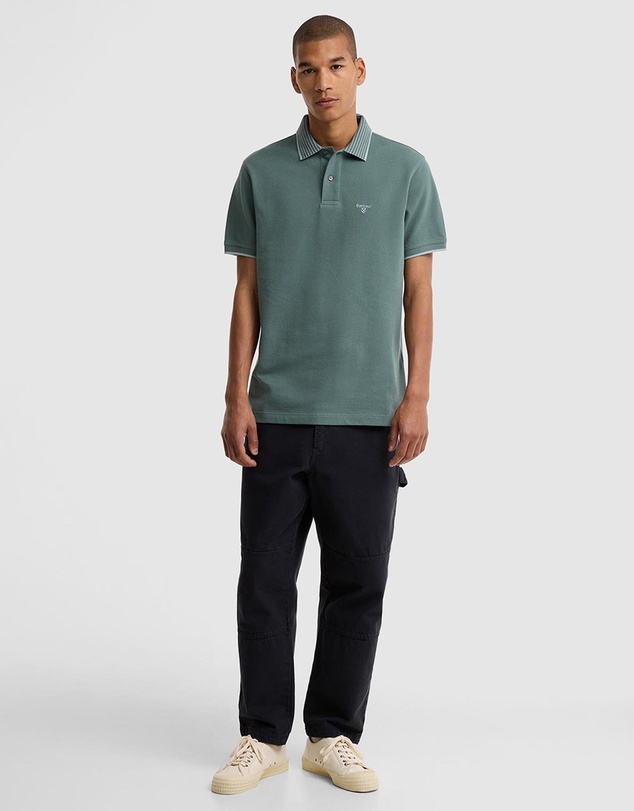 Barbour - Denwick Tipped Tailored Polo Shirt