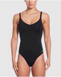 Nike - Essential V-Neck One-Piece Swimsuit