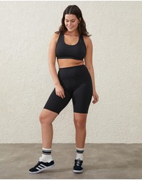 Cotton On Body Active - Highwaisted Mid Length Bike Short