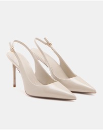 M.N.G - Patent Leather Heel Shoes