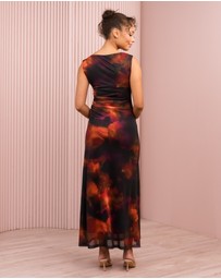 Azzurielle - Miles Exposed Seam Maxi Dress