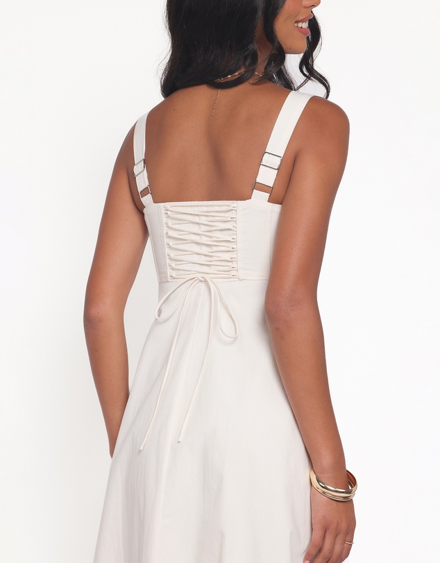 Petal & Pup - Cosima Midi Dress - Cream