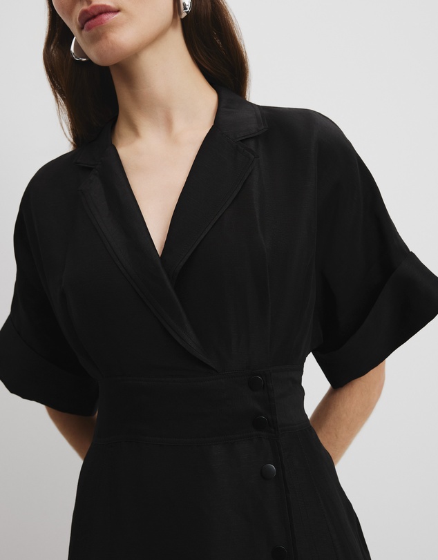 Country Road - Wrap Front Midi Dress