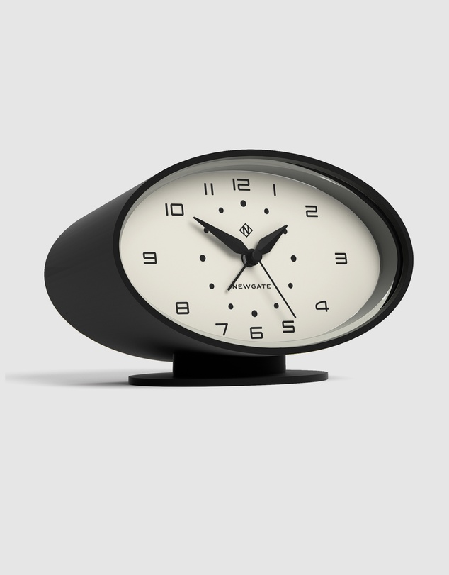 Newgate - Newgate Ronnie Alarm Clock Black