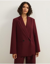 Atmos&Here - Lani Double Breasted Blazer