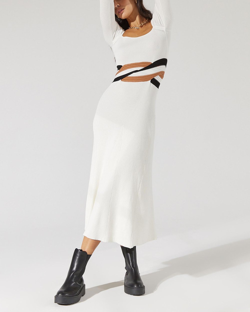 Inertia Knit Midi Dress by SOVERE Online | THE ICONIC | Australia