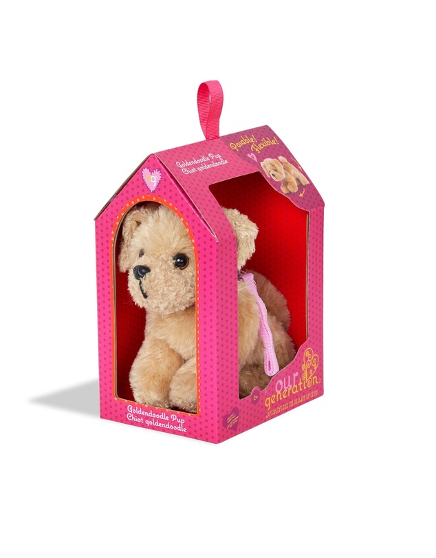 Our Generation - 6 Inch Poseable Goldendoodle Pup