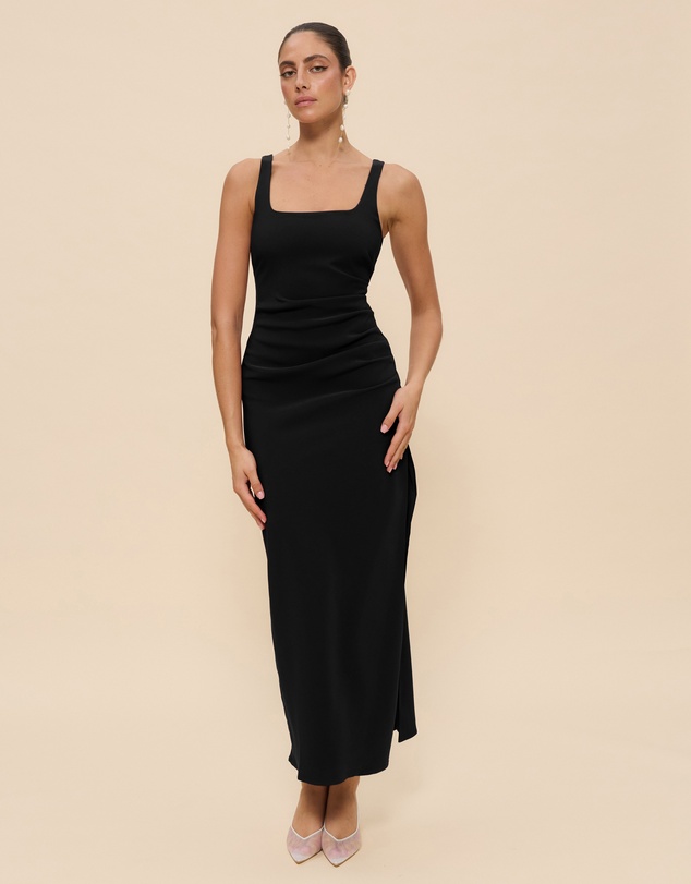 CHANCERY - Eloise Cross Front Square Neck Dress