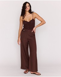 MINKPINK - Kaia Wide Leg Pants