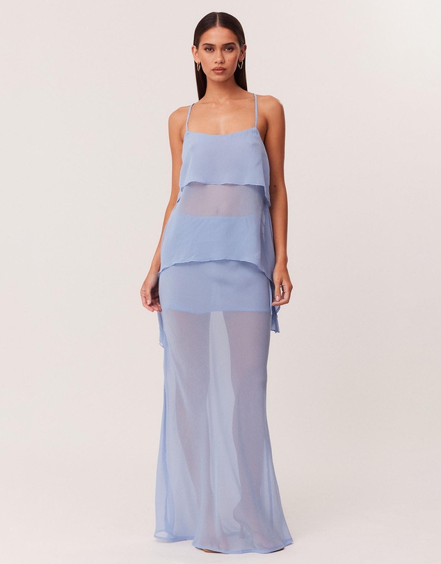 SNDYS - Tamara Sheer Maxi Skirt