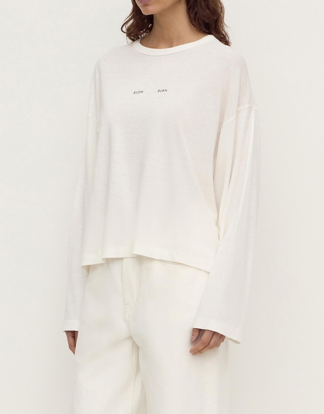 Assembly Label - Slow Burn Wide Long Sleeve Tee