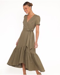 Petal & Pup - Leontine Midi Dress - Olive