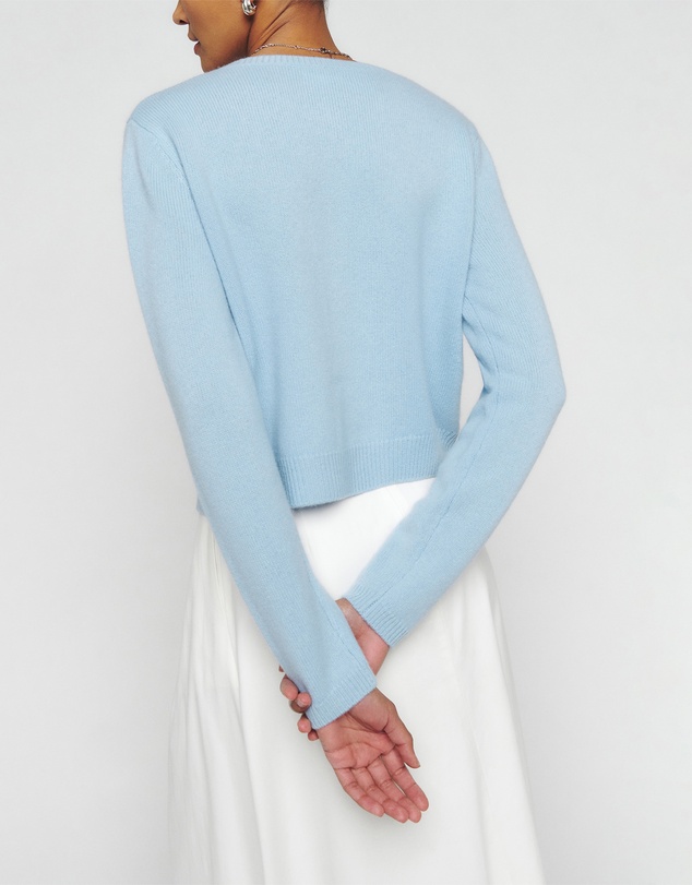 Reformation - Clara Cashmere Crew Cardigan