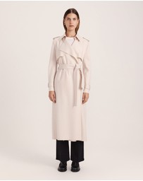 SABA - Karla Wool Longline Trench Coat
