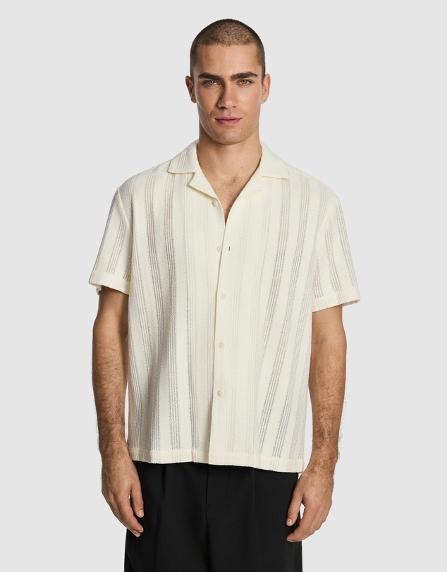 yd. - Stones Textured Shirt