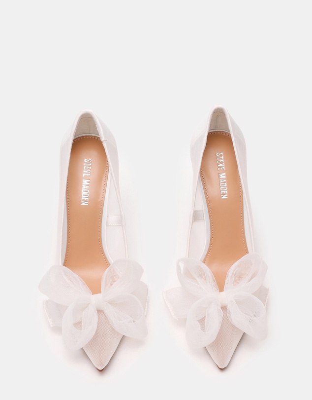 Steve Madden - Taffy White Heels