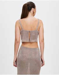 Third Form - Heavy Metal Knit Crop Top