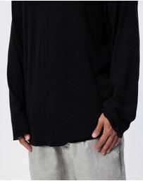 Surrounded By Ghosts - The Nadorite Rib Knit Raglan Long Sleeve T-Shirt