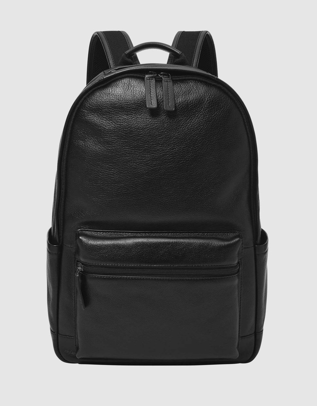 Fossil - Fossil Buckner Black Backpack MBG9465001