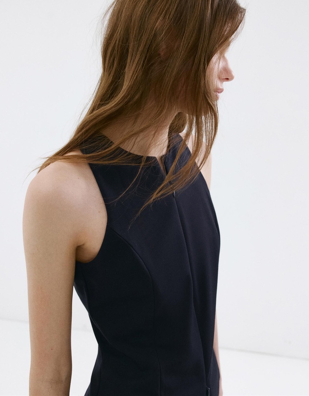 M.N.G - Zipped Fitted Waistcoat